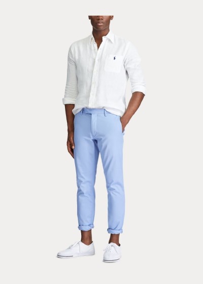 Polo Ralph Lauren Stretch Slim Fit Chinos Herre Danmark (CZAWJ1372)